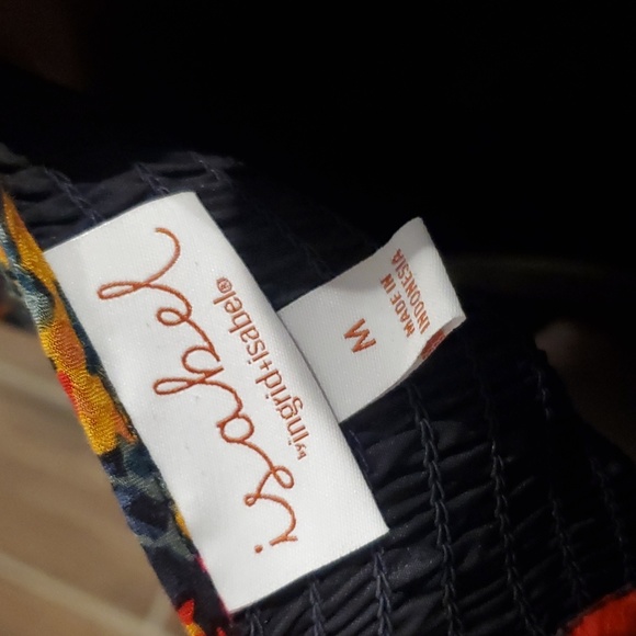 Isabel by Ingrid & Isabel Floral Print Maternity Blouse Women M - Picture 4 of 6